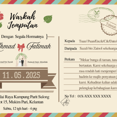Poskad Jemputan